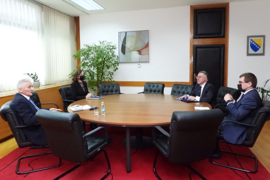 Predsjedavajući Doma naroda dr. Nikola Špirić primio u nastupnu posjetu ambasadora Ruske Federacije u BiH